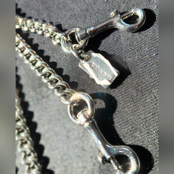COACH NWOT 46" Crossbody Chain - Picture 2 of 2